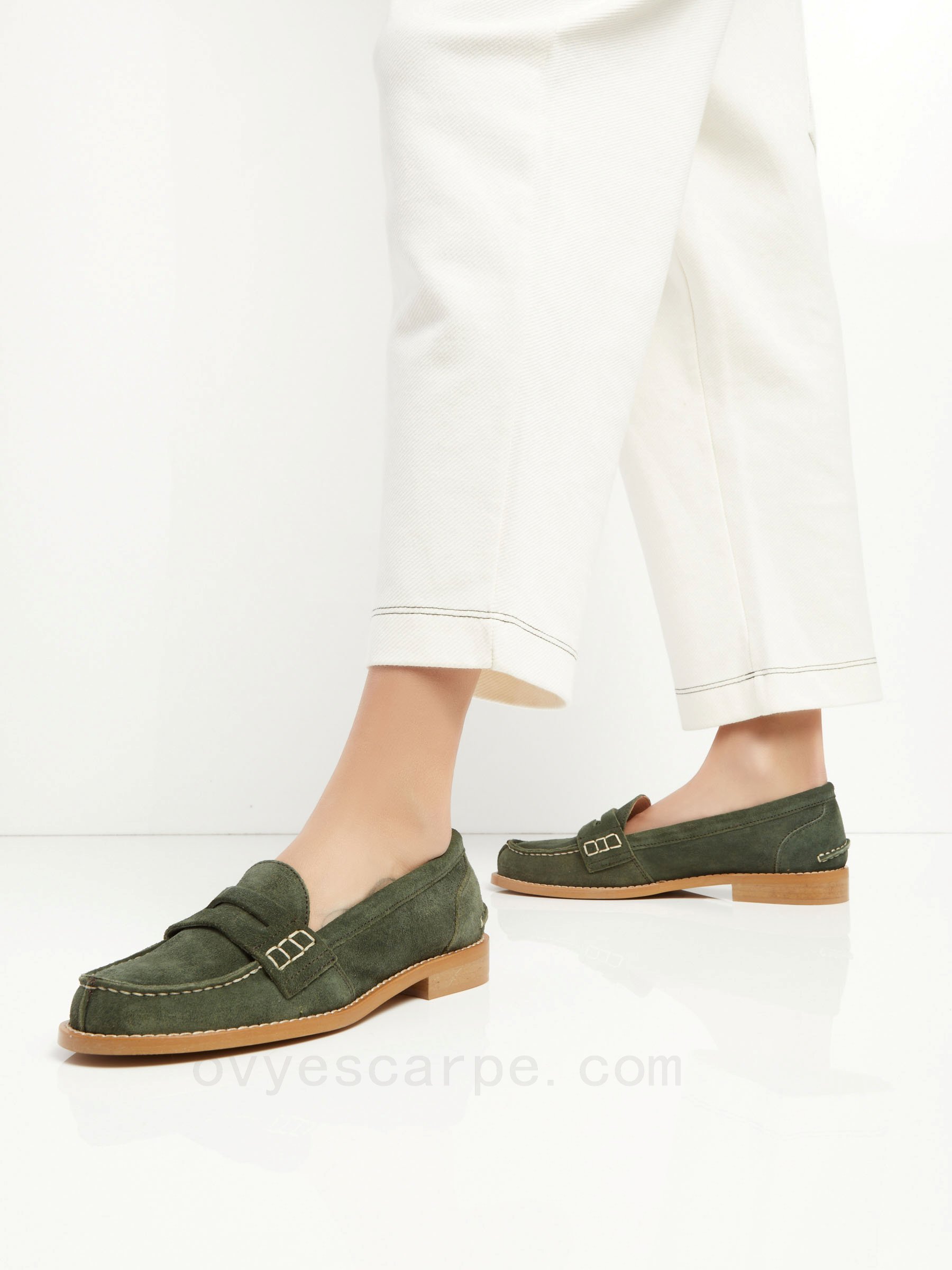 (image for) Shop On Line Suede Loafer F08161027-0430 - Click Image to Close